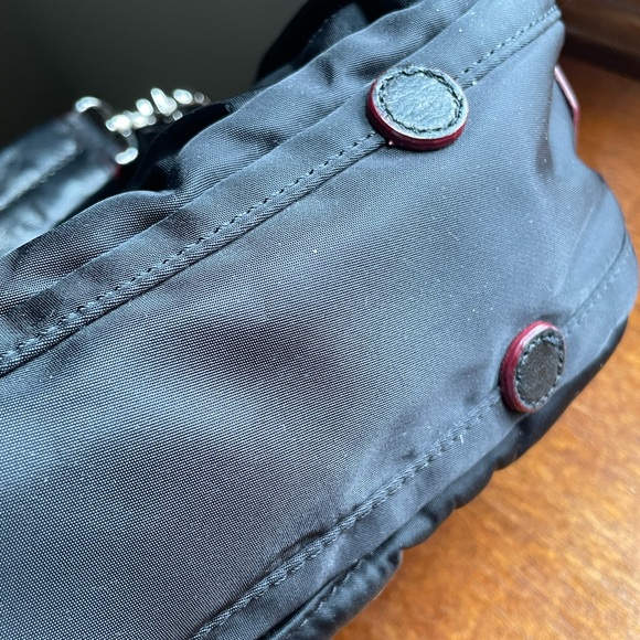 MZ Wallace Paige Nylon Black Shoulder Bag - Picture 13 of 14